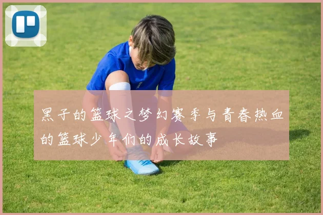 黑子的篮球之梦幻赛季与青春热血的篮球少年们的成长故事